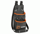 Bolsas con 2 bolsillos grandes y 6 anillas de seguridad para enganche de lanyard | 3875-MHP6